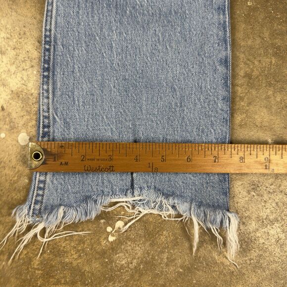 Abercrombie & Fitch Ultra High Rise KickFlare Women’s Jeans 26/2R Distressed Hem - Picture 6 of 9